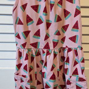 Girls Hanna Andersson watermelon dress